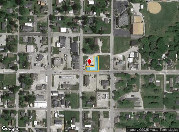  1 N Main St, Dale, IN Parcel Map