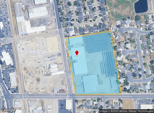 1150 K St, Sanger, CA Parcel Map