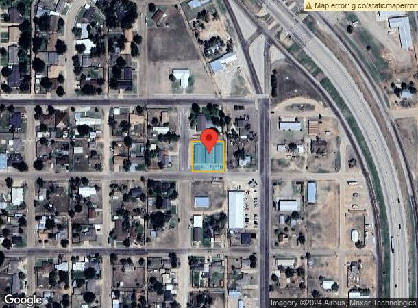  408 15Th St, Abernathy, TX Parcel Map