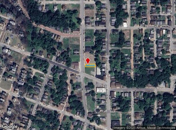  1605 Evans Ave, Mckeesport, PA Parcel Map