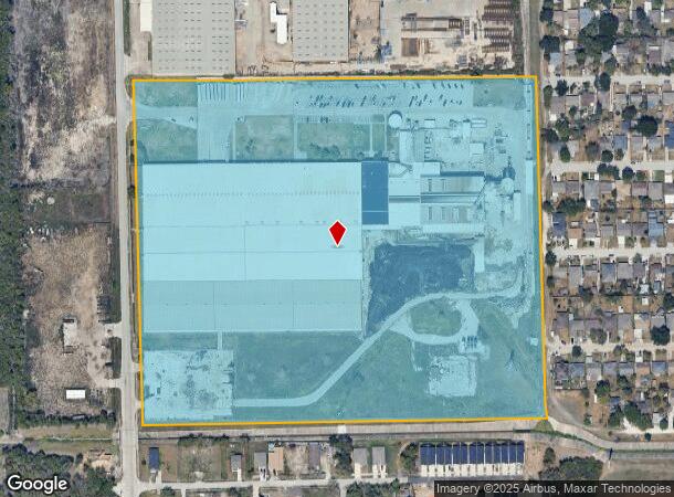  4202 Fidelity St, Houston, TX Parcel Map