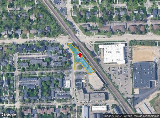 245 S Eton St, Birmingham, MI Parcel Map