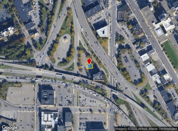 493 Oswego St, Syracuse, NY Parcel Map