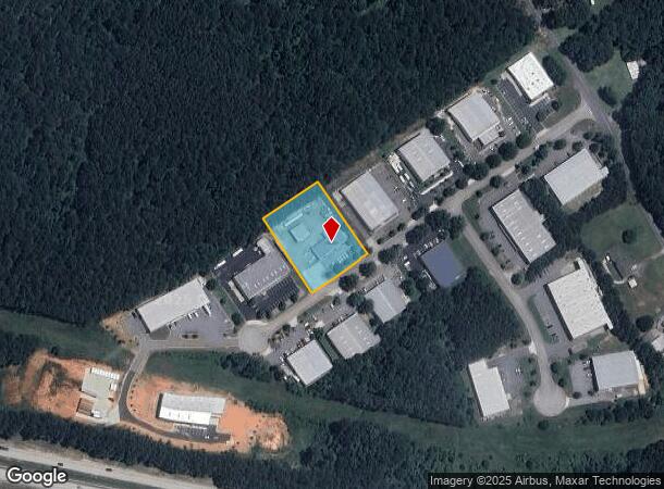 1545 University Dr, Auburn, GA Parcel Map