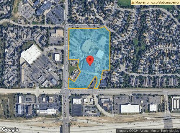  7305 E County Line Rd, Englewood, CO Parcel Map