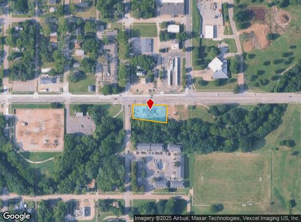  821 Sw 21St St, Topeka, KS Parcel Map