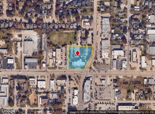  108 W Northwest Hwy, Grapevine, TX Parcel Map