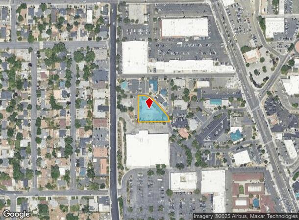 80 Continental Dr, Reno, NV Parcel Map