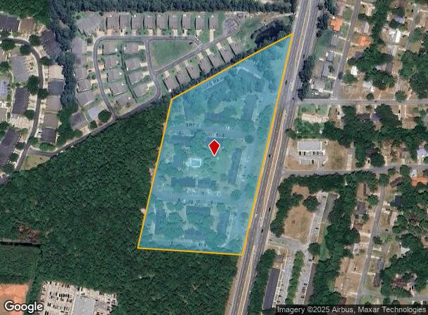 5801 Altama Ave, Brunswick, GA Parcel Map