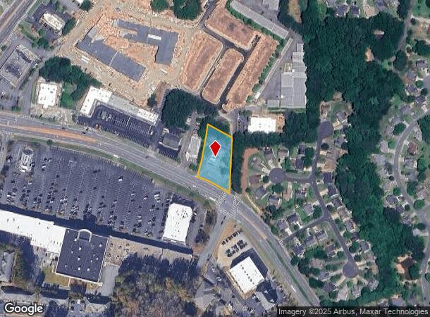  2508 E Piedmont Rd, Marietta, GA Parcel Map