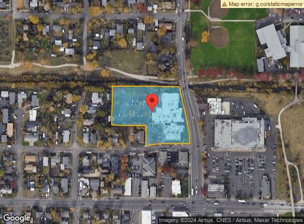  1600 Chambers St, Eugene, OR Parcel Map