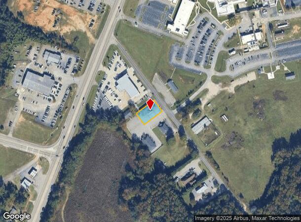  2847 Pelham Ct, Orangeburg, SC Parcel Map