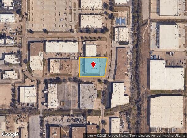  10704 Composite Dr, Dallas, TX Parcel Map