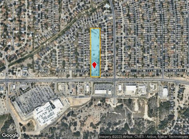  10581 Potranco Rd, San Antonio, TX Parcel Map