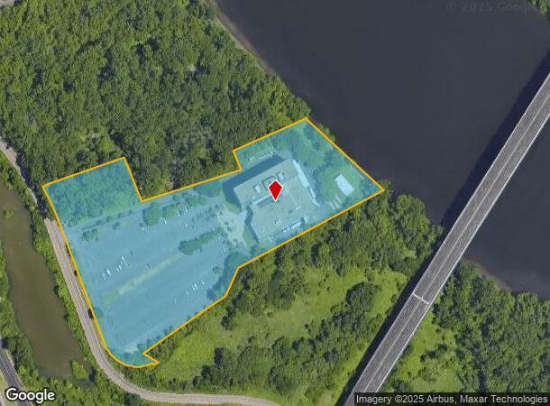  100 Great Meadow Rd, Wethersfield, CT Parcel Map