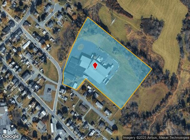 127 E Spring St, Bechtelsville, PA Parcel Map