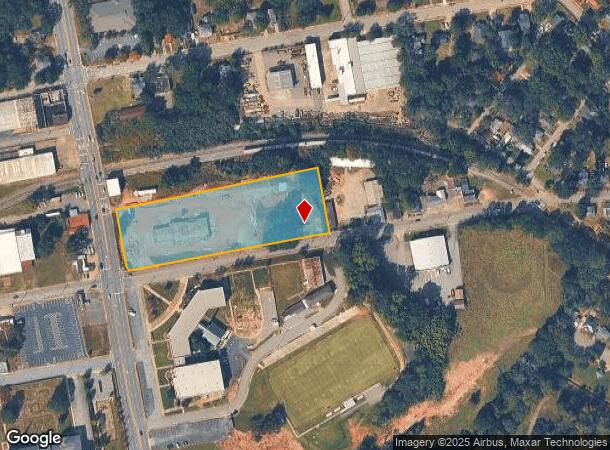  461 E Whitner St, Anderson, SC Parcel Map