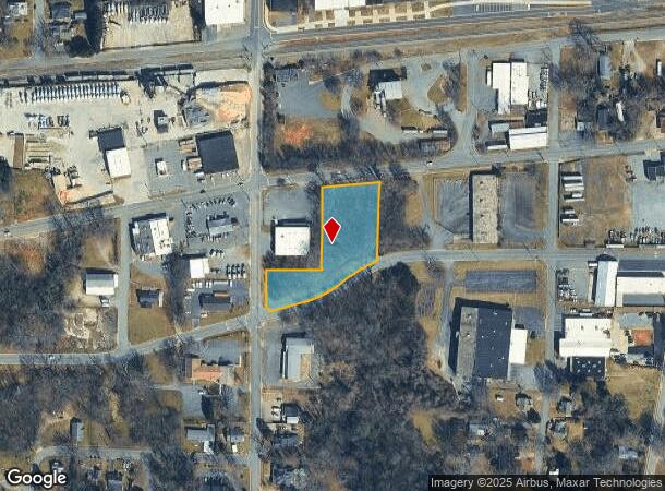 11Th St Sw, Hickory, NC Parcel Map