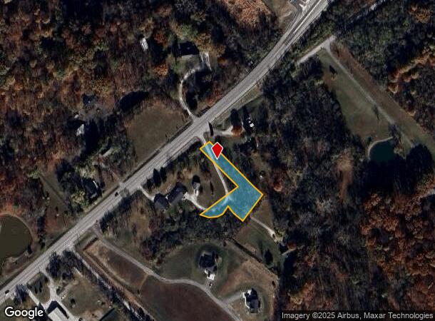  10000 Lower Huntington Rd, Roanoke, IN Parcel Map