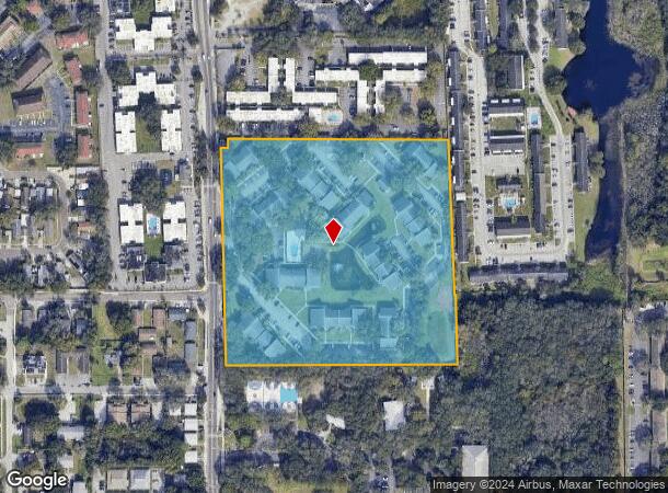  2200 Cedar Trace Cir, Tampa, FL Parcel Map