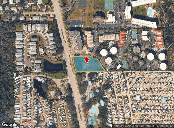 101 Ocean Hibiscus Dr, Saint Augustine, FL Parcel Map