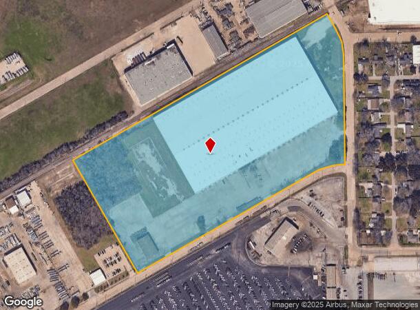 411 Brisbane St, Houston, TX Parcel Map