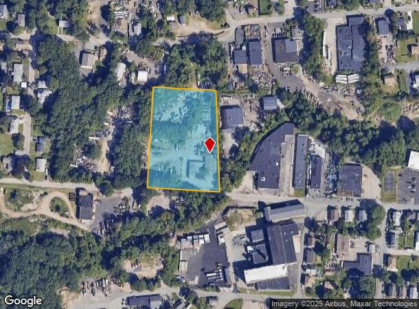75 Mill St, Johnston, RI Parcel Map