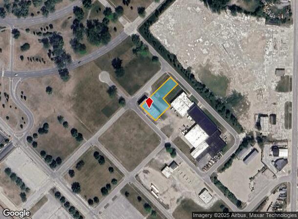  1407 E Grove St, Midland, MI Parcel Map