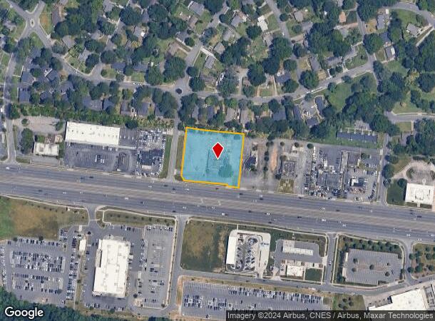  3701 E Independence Blvd, Charlotte, NC Parcel Map