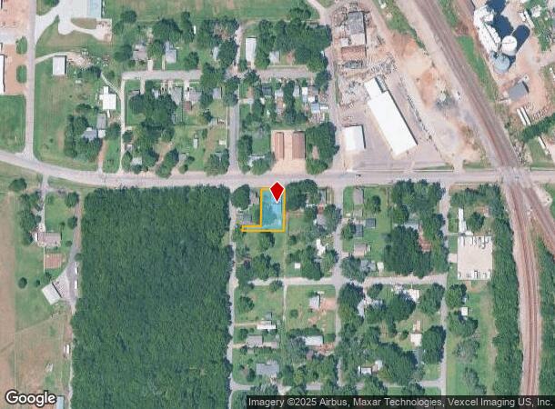 515 W Bridge St, Mulvane, KS Parcel Map