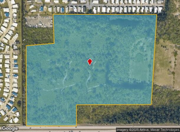 15501 N Access Undetermined Ave, North Fort Myers, FL Parcel Map