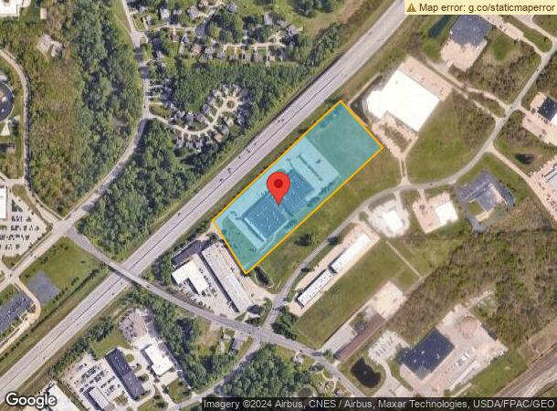  6515 Hopkins Rd, Mentor, OH Parcel Map