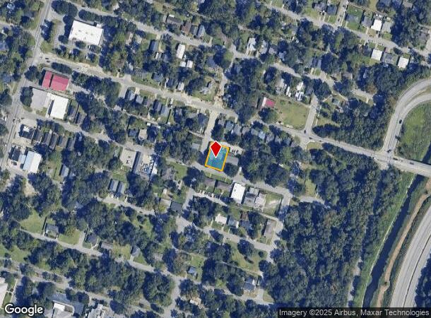 1302 E 59Th St, Savannah, GA Parcel Map