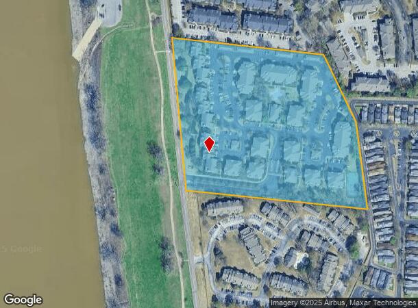  1300 N Island Pl E, Memphis, TN Parcel Map