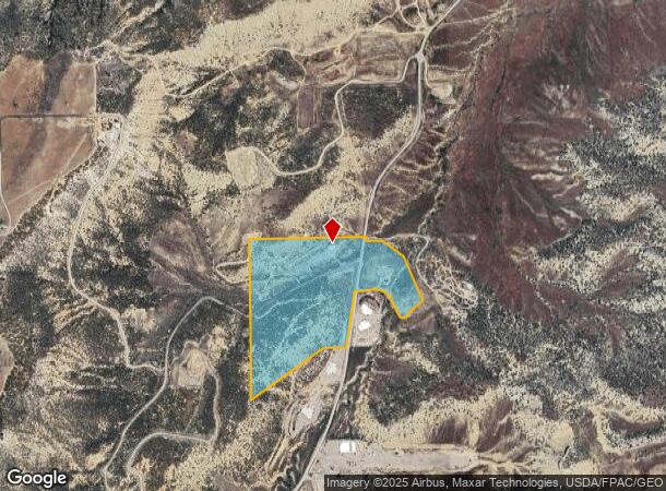 42 Grass Mesa Rd, Rifle, CO Parcel Map