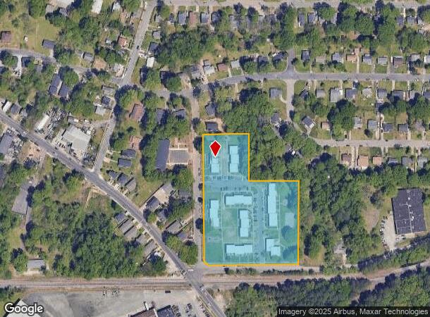 1126 S Hoover Rd, Durham, NC Parcel Map