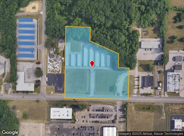  1054 W Sherman Blvd, Muskegon, MI Parcel Map