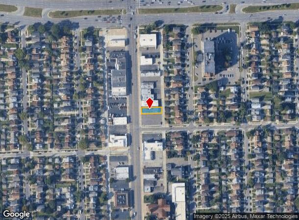 5444 Schaefer Rd, Dearborn, MI Parcel Map