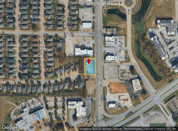 412 S Industrial Blvd, Euless, TX Parcel Map