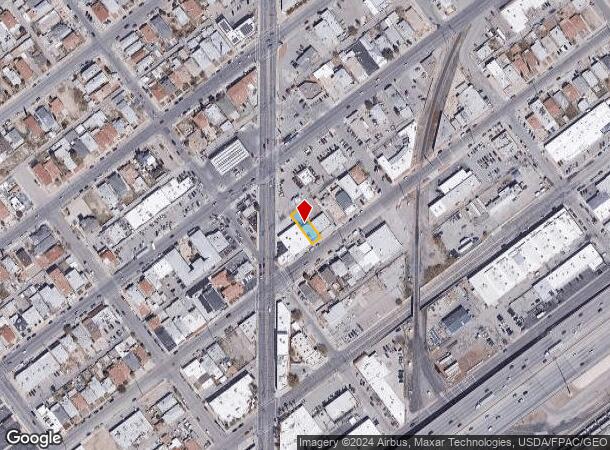  1905 E Yandell Dr, El Paso, TX Parcel Map