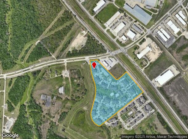 8003 Red Bluff Rd, Pasadena, TX Parcel Map