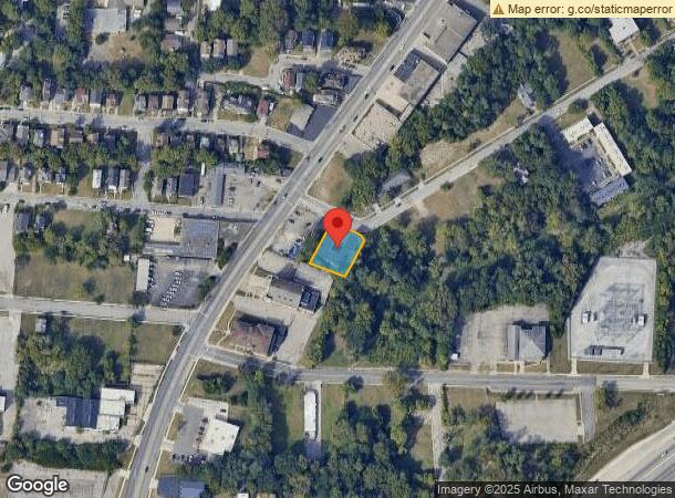  711 Ridgeway Ave, Cincinnati, OH Parcel Map