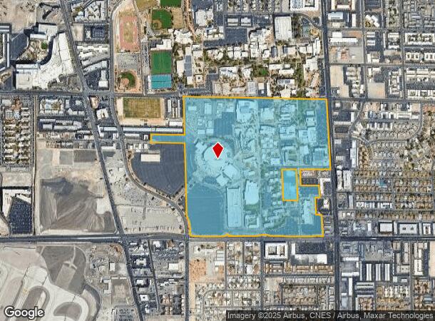  4505 S Maryland Pky, Las Vegas, NV Parcel Map