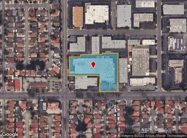  17300 Marquardt Ave, Cerritos, CA Parcel Map