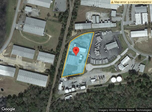  1612 James P Rodgers Cir, Valdosta, GA Parcel Map