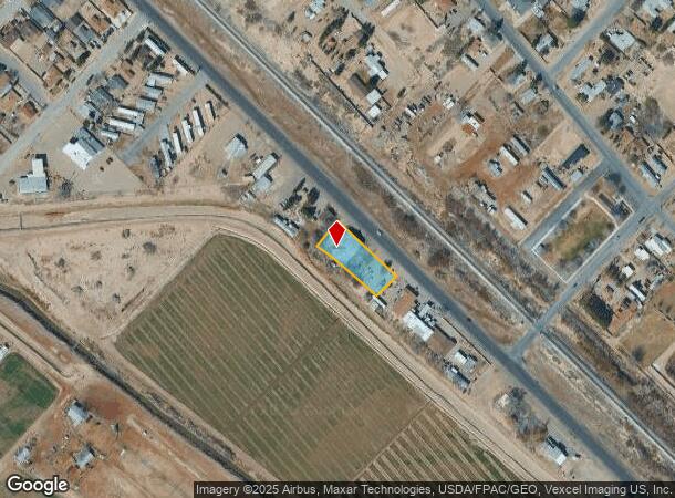  1014 E Main St, Fabens, TX Parcel Map