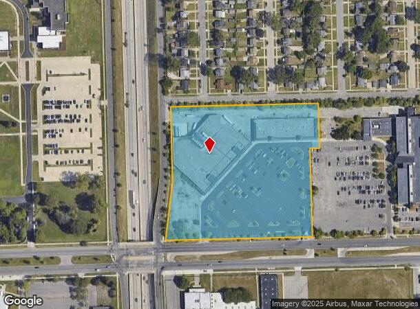  17550 Southfield Fwy, Detroit, MI Parcel Map