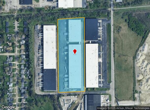  254 S Kitley Ave, Indianapolis, IN Parcel Map