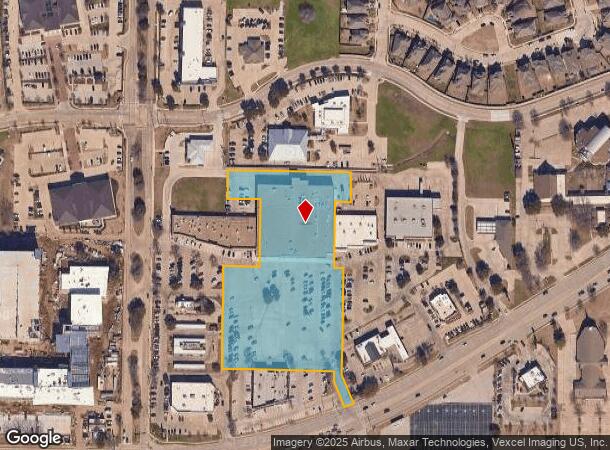  1087 W Main St, Lewisville, TX Parcel Map