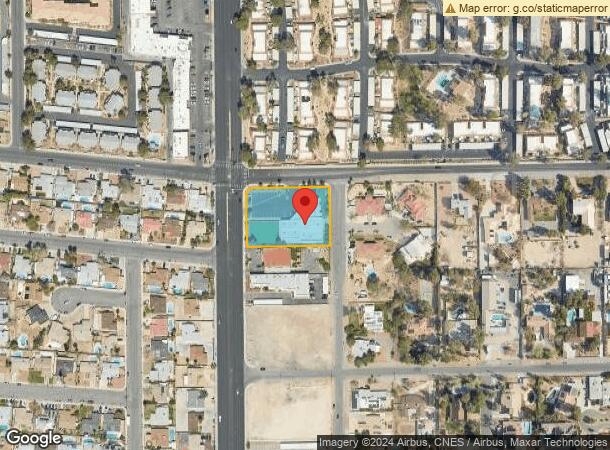  5120 S Eastern Ave, Las Vegas, NV Parcel Map